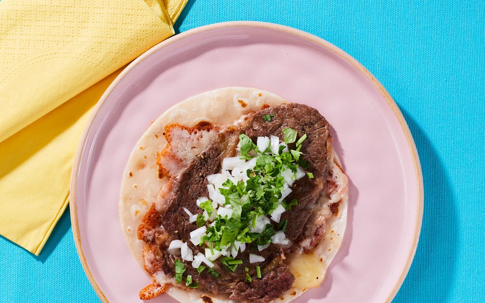 Rib-Eye Steak Taco